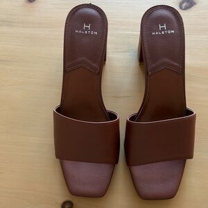 H by Halston slides